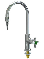 A photograph of an L611 Single Laboratory Faucet including the mounting shank.