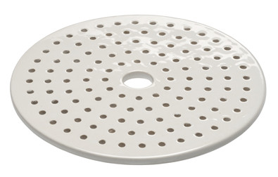 A photograph of a CG-8260 porcelain desiccator plate.
