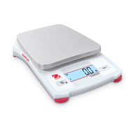 Photograph of Ohaus Compass™ CX-Series Portable Electronic Scale, right facing.