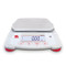 Photograph of Ohaus Scout® SPX Balance, square pan, (0.01 g readability) front facing.