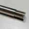 A photograph of the threaded end of an SAP125 series rod.