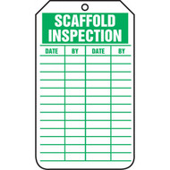 Scaffold Inspection Record Tags