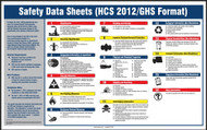 Picture of Safety Data Sheet (SDS) poster.