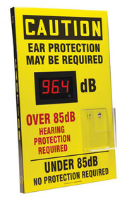 Accuform SBMPPE432VP Sign Black on Yellow Plastic LegendCaution Hearing Protection Must BE Worn in This Area 14 Length x 10 Width x 0.055 Thickness 14 x 10 Accuform SBMPPE432VP Sign Black on Yellow Plastic LegendCaution Hearing Protection Must BE Worn in This Area 14 Length x 10 Width x 0.055 Thickness 14 x 10