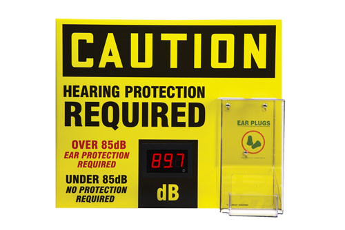 OSHA Caution Decibel Meter Sign 20