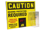 OSHA Caution Industrial Decibel Meter Sign: Hearing