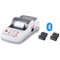 Photograph of Ohaus SF40A/BT Bluetooth Impact Printer with Bluetooth adapter. Photograph of Ohaus SF40A/BT Bluetooth Impact Printer with Bluetooth adapter.