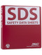 Photograph of the red and white SDS binder.