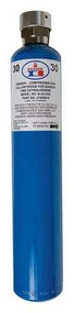 A photograph of a 21009614 CO2 cartridge for Badger Brigade 30 pound cartridge extinguishers.