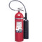 A photograph of a Badger 15 pound CO2 extinguisher.