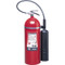 A photograph of a Badger 20 pound CO2 extinguisher.