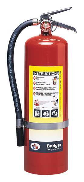 BADGER BRIGADE 10 LB ABC FIRE EXTINGUISHER MODEL 466521 NEW IN BOX GREAT BUY 