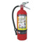 A photograph of a Badger Advantage 5 pound ABC multipurpose dry chemical fire extinguisher.