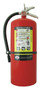 A photograph of a Badger Advantage 20 pound ABC multipurpose dry chemical fire extinguisher.