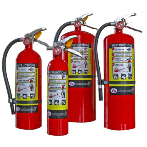Badger Advantage MultiPurpose ABC Dry Chemical Handheld Fire Extinguishers