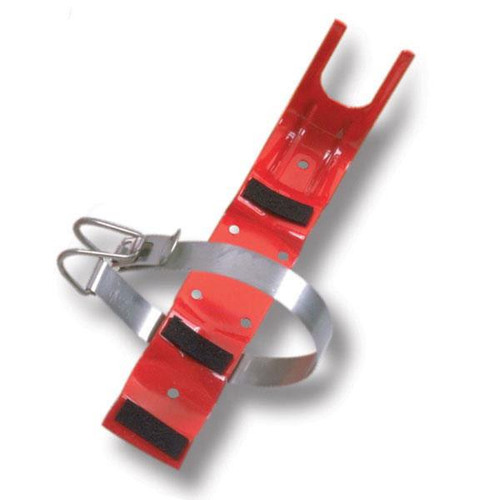 A photograph of a Badger 24530 MB-5 single strap bracket for 5 pound extinguishers.