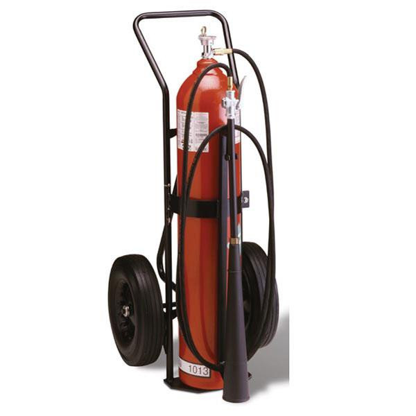 wheeled fire extinguisher