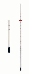 A photograph of a cg-3501 thermometer, non-mercury, total immersion.