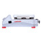 Photograph of Ohaus Guardian™ 5000  7" x 7" ceramic top,  hotplate stirrer, side view.