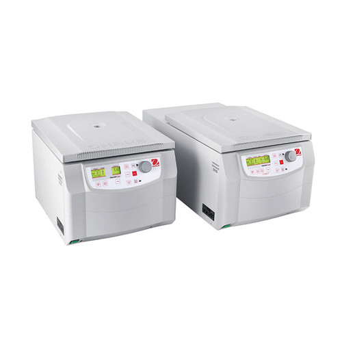 Photograph of both Ohaus Frontier™ 5718 and 5718R Multi Pro Centrifuges.