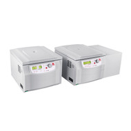 Photograph of both Ohaus Frontier™ 5816 and 5816R Multi Pro Centrifuges.