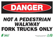 Drawing of the sign as described in the Product Description.