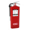 A photograph showing the front view of an Oval 10H-ABC fire extinguisher.