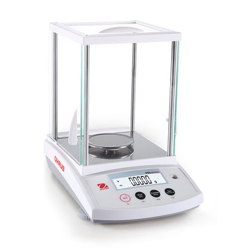 Photograph of Ohaus PR Series Analytical Balance right facing.