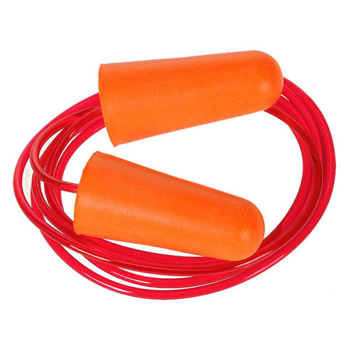 Photograph of one pair of Portwest EP08 ear plugs.