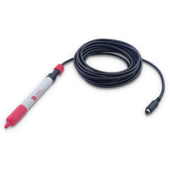 Photograph of an Ohaus STDO21 Dissolved Oxygen electrode, with cable.