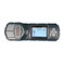 Photograph of an Ohaus AquaSearcher™ AP50MM Portable Photometer, top view showing test screen.