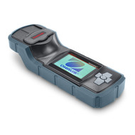 Photograph of an Ohaus AquaSearcher™ AP50MM Portable Photometer facing right.