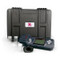 Photograph of an Ohaus AquaSearcher™ AP50MM Portable Photometer Carrying Case, photometer, vials and COD Adapter.