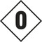 Image of  a number "0" Hazard Panel.