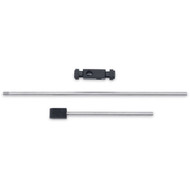 Photograph of unassembled probe holder kit-1 for Ohaus Guardian 5000 Hotplate Stirrers.