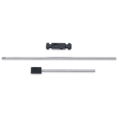 Photograph of unassembled probe holder kit-1 for Ohaus Guardian 5000 Hotplate Stirrers.