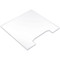 Photograph  of a splash shield for an Ohaus 5000 e-G52HS10C Hotplate Stirrer with a 10" x  10" top plate.