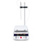 Photograph of an Ohaus Next Generation Guardian™ 5000 7" x 7" Hotplate Stirrer with temperature probe attached (Kit-1), front view.