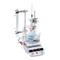 Photograph of an Ohaus Next Generation Guardian™ 5000 7" x 7" Hotplate Stirrer in use as a mini-synthesis lab.