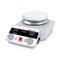 Photograph of an Ohaus Next Generation Guardian™ 5000 Round Top Hotplate Stirrer, facing left.