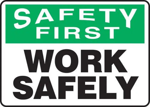 A drawing of the sign as described in the product description.