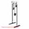A photograph of a black 06082 PVC 17" 5-hook rack with black tools. Tools are not included with product.