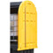 A photograph of a Reach Pole storage on  IBC Outdoor Shed (not included).