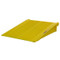 Photograph of a yellow ramp for Justrite EcoPolyBlend DrumShed.