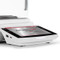 Photograph of Ohaus Explorer Plus® Analytical Balance user terminal, right facing. Photograph of Ohaus Explorer Plus® Analytical Balance user terminal, right facing.