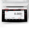 Photograph of Ohaus Explorer Plus® Precision Balance user terminal, top view. 