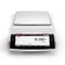 Photograph of Ohaus Explorer-EXR® Precision NTEP Balance, front view. Photograph of Ohaus Explorer-EXR® Precision NTEP Balance, front view.