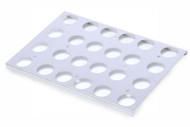 Photograph of Dilution Cup Tray for Ohaus Shaker Platform.