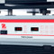 Close-up photograph of  front panel of the Ohaus High Speed Microplate Shaker.