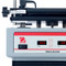 Close-up photograph of  front panel of the Ohaus High Speed Microplate Shaker.